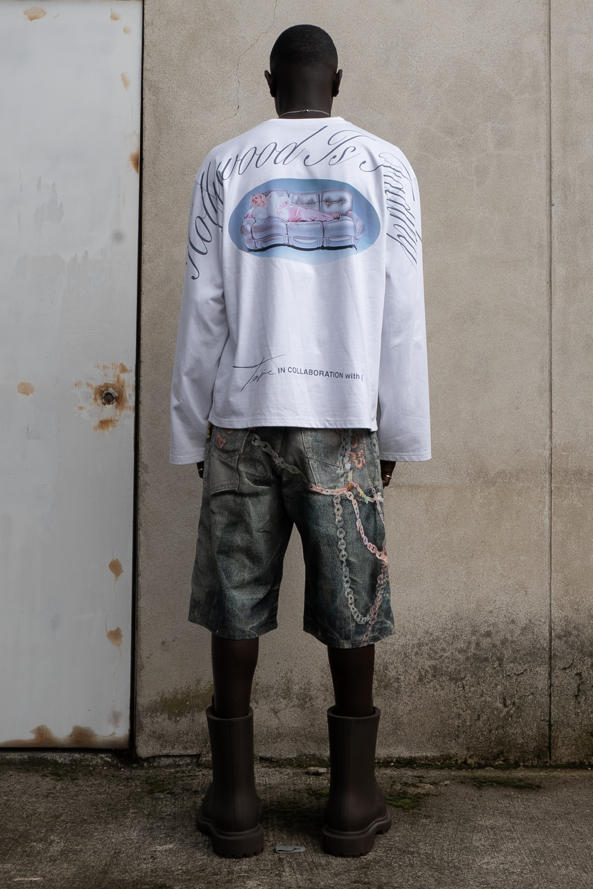 "Hollywood is fading" Portrait Longsleeve