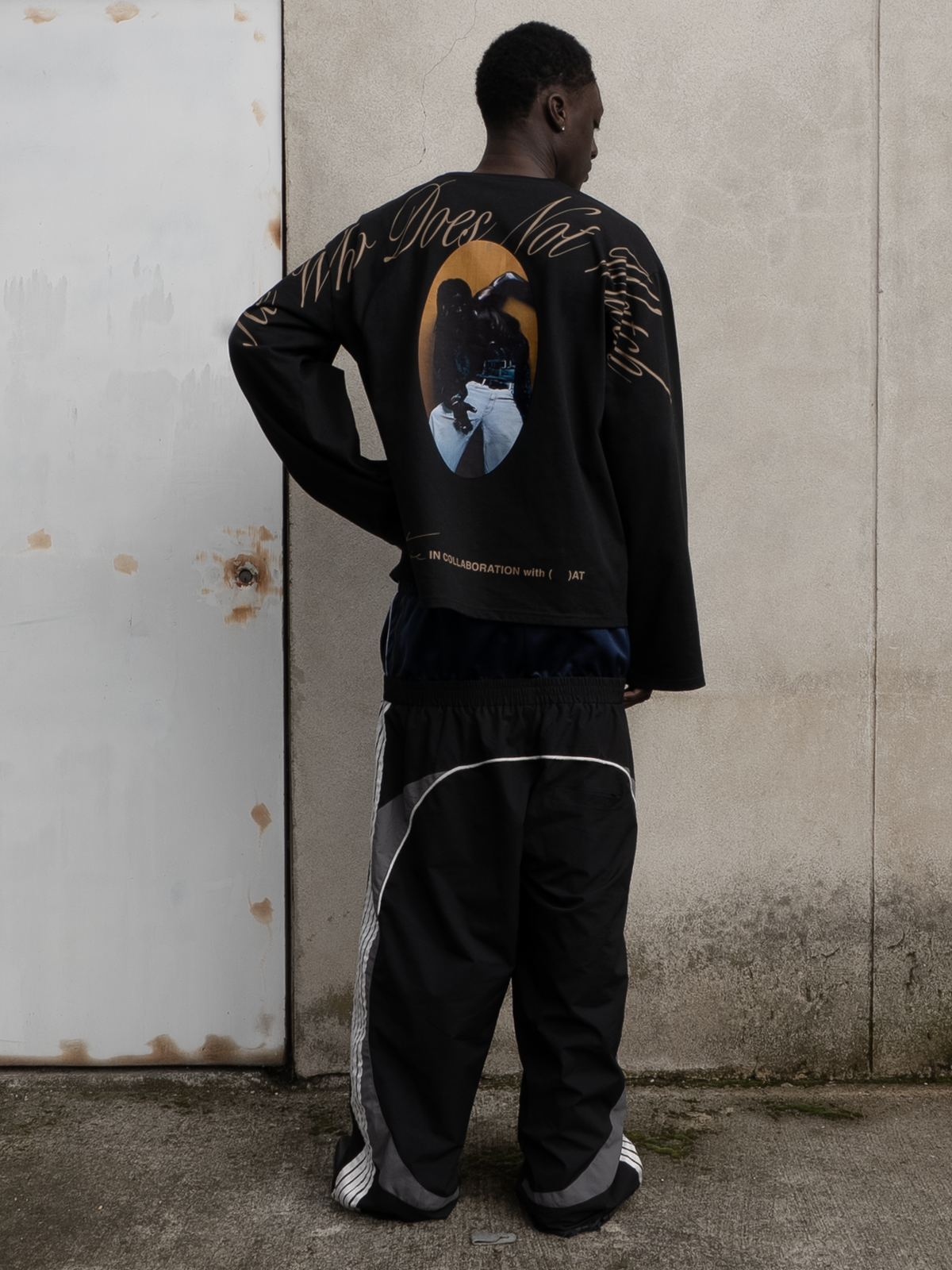 "He Who Does Not Watch" Portrait Longsleeve