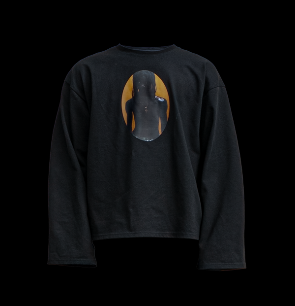 "He Who Does Not Watch" Portrait Longsleeve